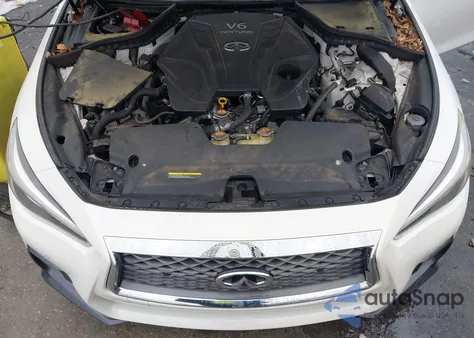 2020 Infiniti Q50 Red Sport 400 Awd из США, поврежденный, VIN JN1FV7AR7LM660182